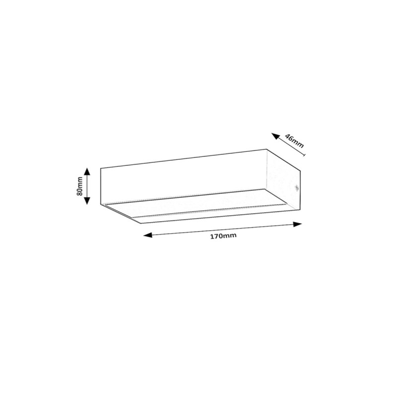 Zidna lampa Halden 7935