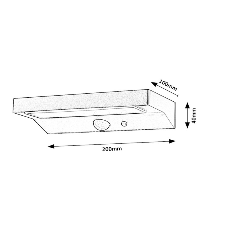 Led solarna lampa za spolja Korona 77023
